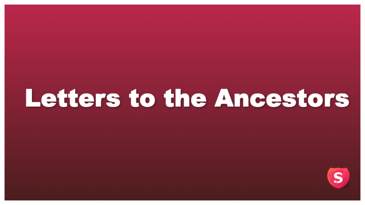 Archiving the Ancestors: Writing, Remembering, and Healing